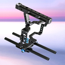 Single anti-rabbit cage photographic stabilizer bracket camera equipment kit hand damping handheld stabilizer