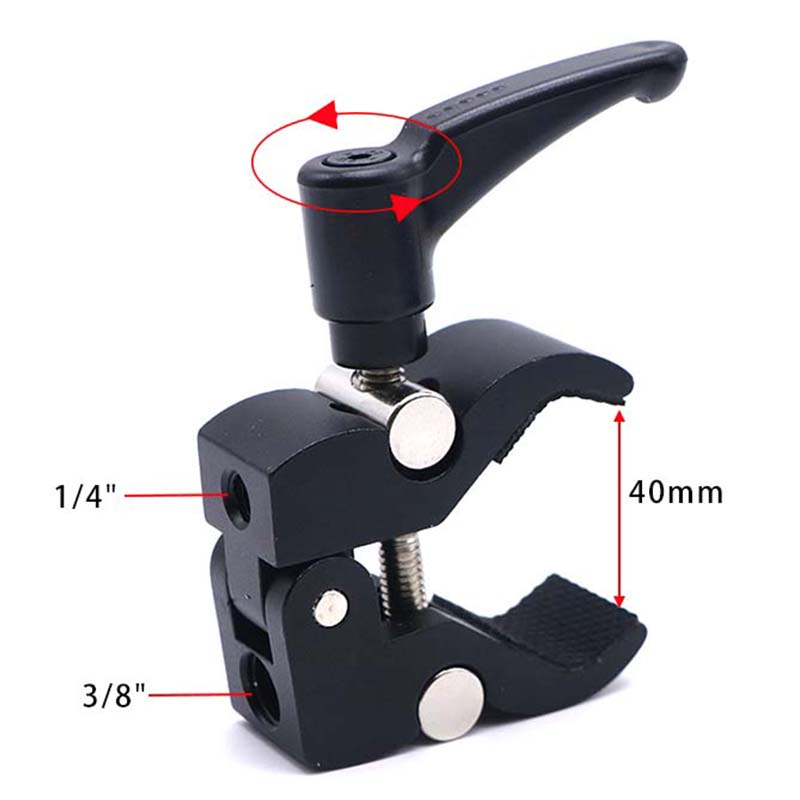 Small crab clamp 7 inch magic hand 11 inch strange hand LCD screen monitor metal fixed chuck Eagle mouth clamp