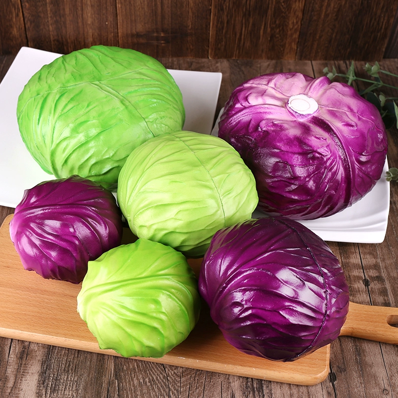 Симуляторная капуста модель Pu Qingzi Cabbage Roll -Сердечная капуста, капуста, капуста, капуста, капуста лотос белый овощ