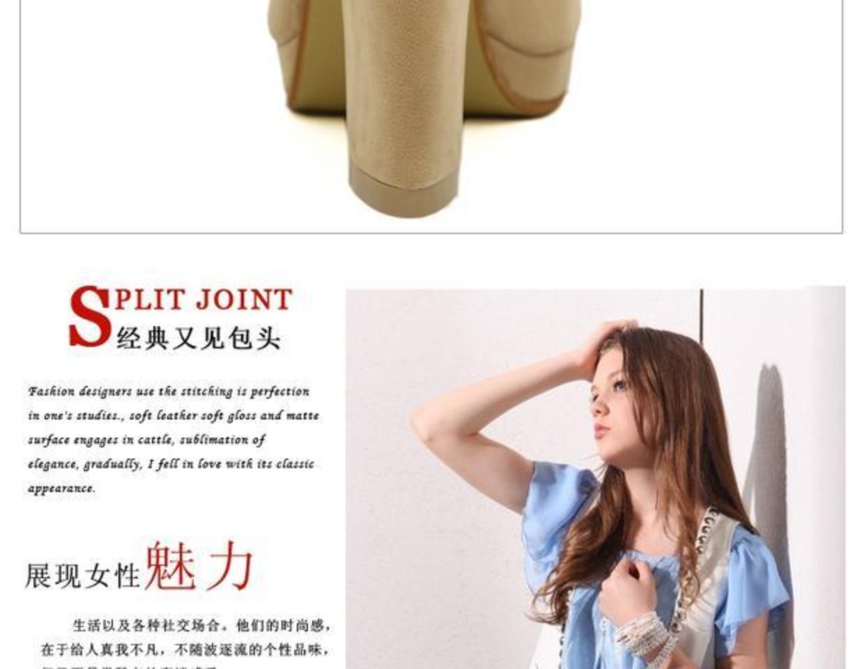 Châu Âu và Hoa Kỳ mùa thu và mùa đông Sản phẩm mới dép Baotou phụ kiện quần áo mùa thu giản dị không thấm nước đế dày với giày da lộn cao gót sandal nữ hàn quốc