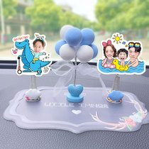 Custom car decorated in car Photos Hem Creativity Personality On-board Ecstasy Cute Cartoon Couple Diy Supplies