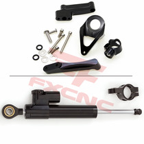 Suitable for Suzuki Hayabusa GSXR1300 98-16 years modified titanium ruler direction damper fixing bracket code