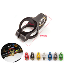 Motorcycle universal titanium ruler clip code modification CNC seiko damper clip code Titanium ruler fixed clip buckle accessories