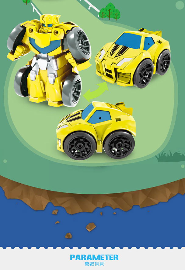 Pocket One Flash biến dạng Mini King Kong Mombasdi Car Robot Model Toy Boy Child Gift - Gundam / Mech Model / Robot / Transformers mô hình lắp ráp gundam