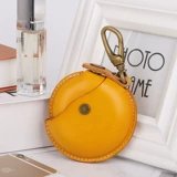 Оригинальный ретро кожаный кошелек ручной работы, монеты, ключница, наушники, система хранения, из натуральной кожи