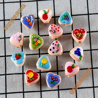 Милые стеклянные бусины в виде сердечка ручной работы, браслет из бисера, серьги, браслет с одной бусиной, аксессуары