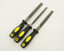 Witli steel file fitter file round file flat file triangle file semi-Round File (two-color handle)