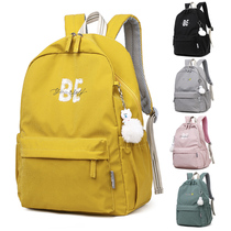 Junior high school student school bag Primary school girl 3-4-6 three four five sixth grade Korean version of the campus leisure backpack 5