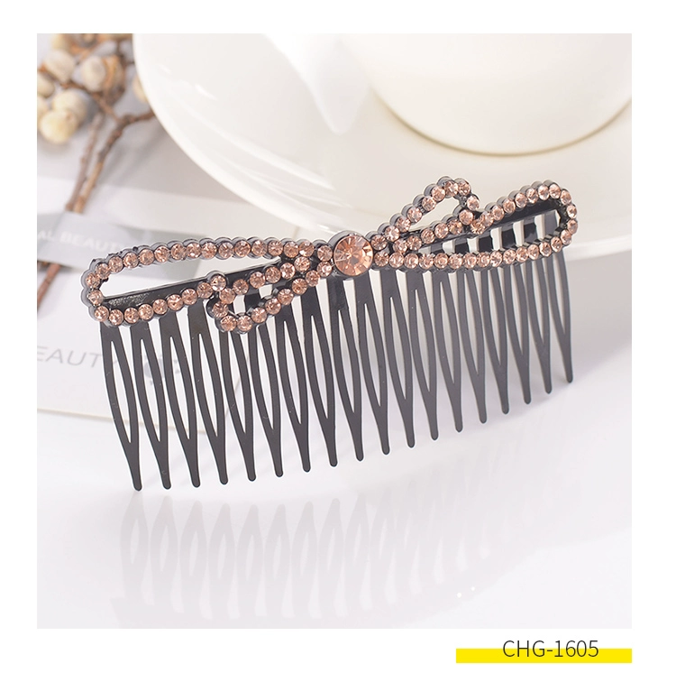 Kẹp tóc hàn quốc phụ kiện tóc rhinestone lược cài tóc nữ tóc mái lược lược ép tóc hàn quốc kẹp tóc kẹp đầu chuck trang sức - Vòng đeo tay Clasp