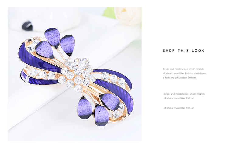 Hàn Quốc kẹp tóc nhỏ dành cho người lớn mùa xuân clip trở lại đầu rhinestone phụ kiện tóc kẹp tóc kẹp tóc phụ nữ đầu clip trang sức kẹp tóc đính đá
