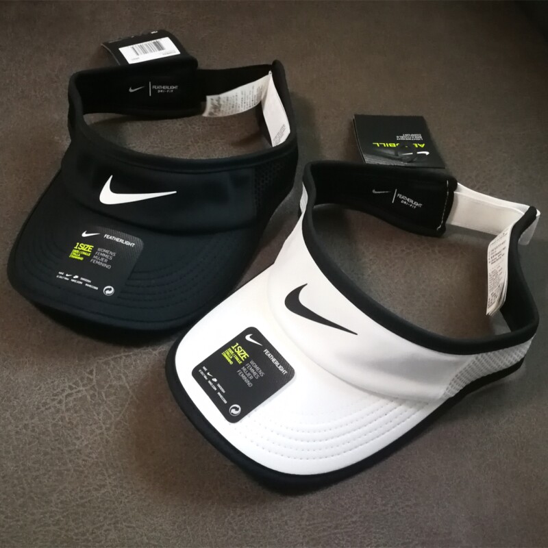 Hong Kong Purchases Nike NIKE Sports Air Top Hat Speed Dry Cap Super Light Running Cross-country Outdoor Anti-Wear Classic White Black