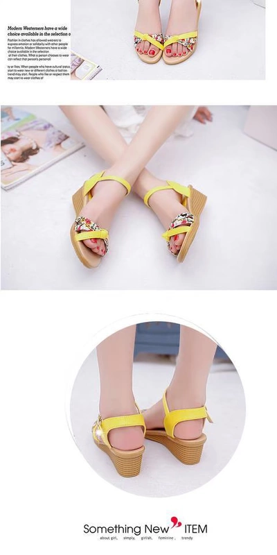 Giày đế xuồng nữ mùa hè 2018 mới đế mềm, đế mềm, chống trơn cho người phụ nữ trung niên mang thai giày nữ phiên bản Hàn Quốc hoang dã