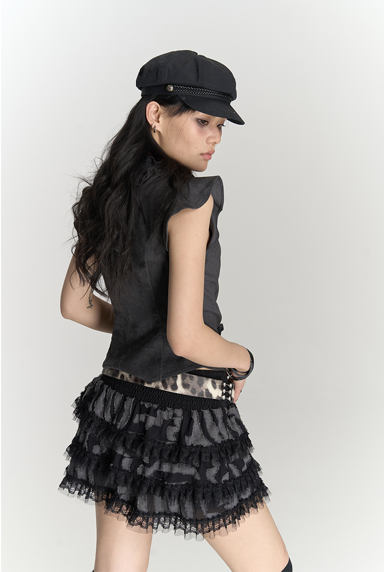 Momsaycan New Original Design Heavy Industry Fluffy Short