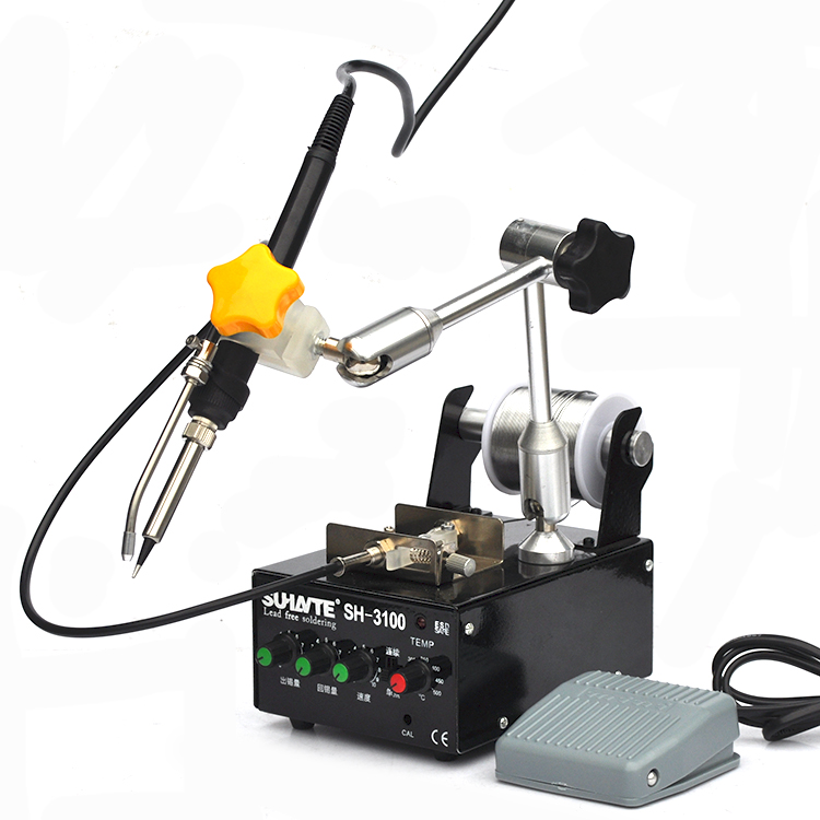 Soldering machine foot automatic tin delivery tin delivery soldering