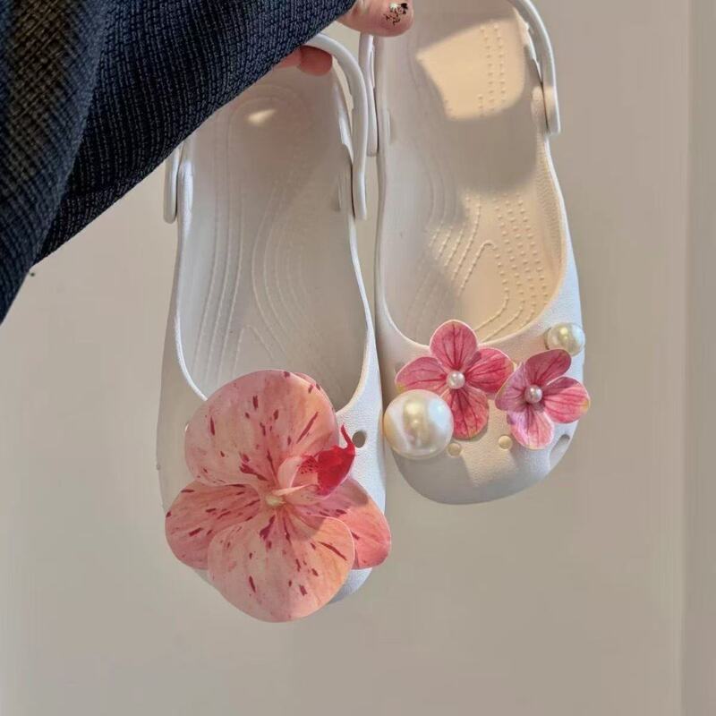 Ballet Clogs 2026 Spring New Style Mary Jane Slip-On Hollow-Out Beach Sandals Lazy Shoes Non-Slip