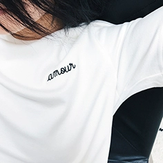 2018 đầu mùa thu mới vòng cổ dài tay lụa phương thức sọc đáy T-Shirt vẻ đẹp mới kho áo len nữ hàn quốc