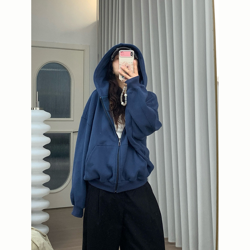 Melittlewei Fax "Classic Choice" Afternoon Stretch Classic Comfortable Zipper Hoodie Melittlewei Fax "Classic Choice" Afternoon Stretch Classic Comfortable Zipper Hoodie