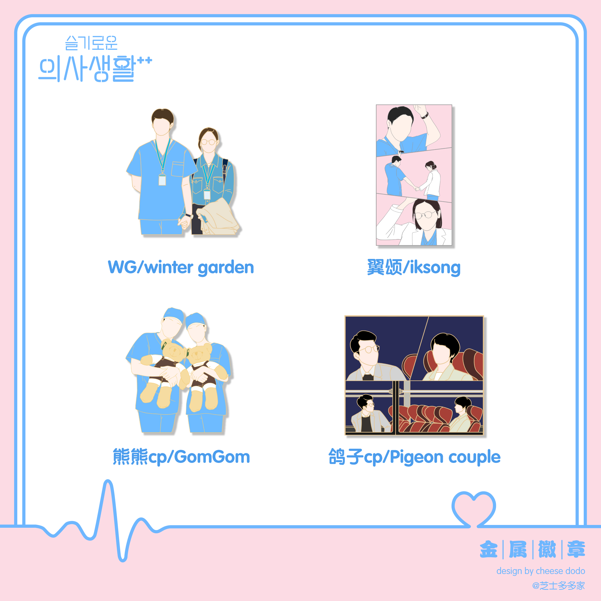 (Spot Remain stock) Machine Medical II Series CP Badge Perimeter Special no refrigerator sticker