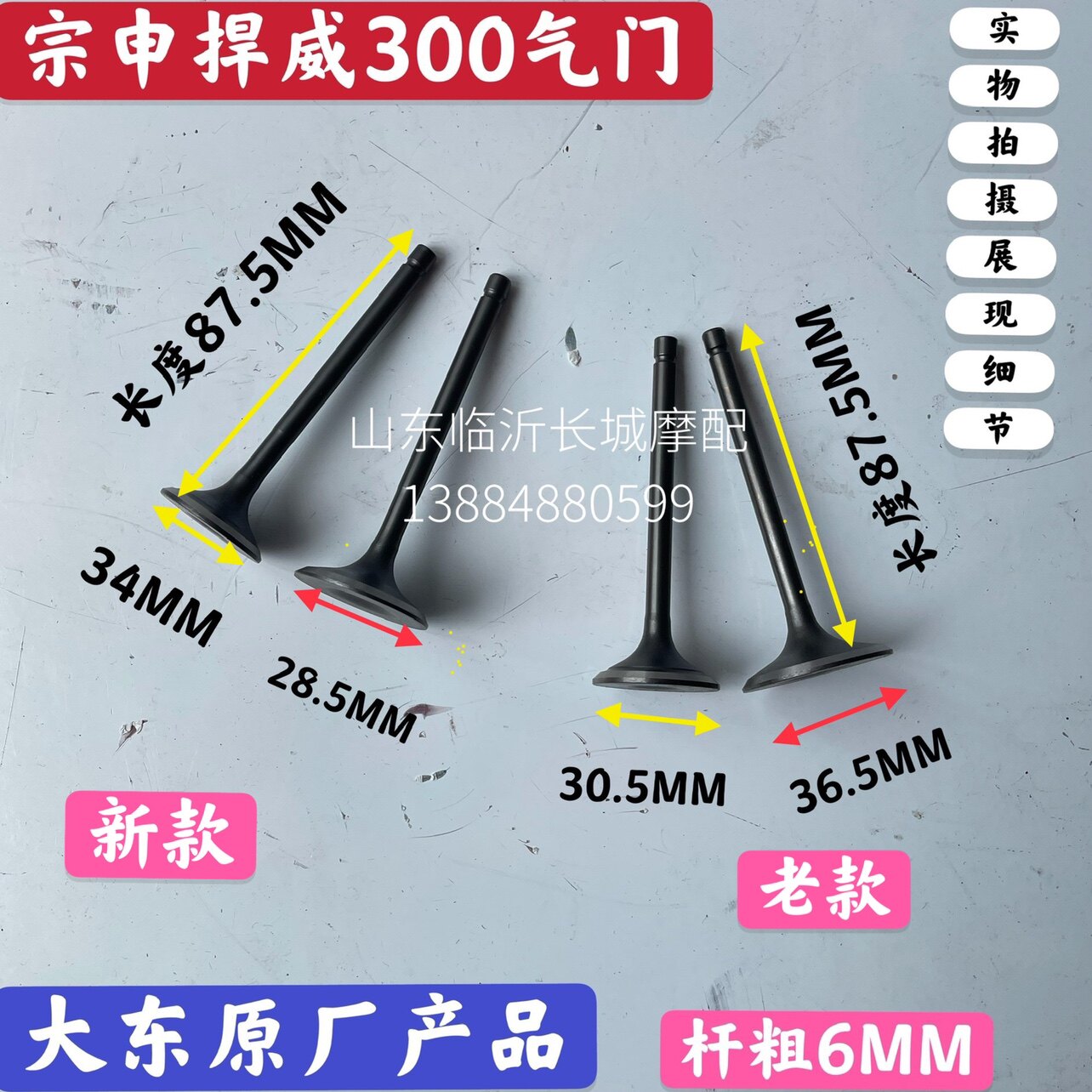 Zong Shin Defend Weiwei Engine Defence 300 Valves Water Cooling Engine 300 Valves New old
