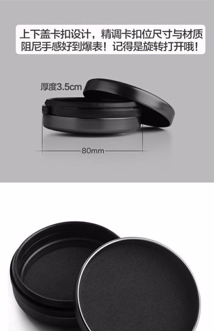lưu trữ Headphone túi nén hộp phụ kiện kim loại nhôm Bluetooth earplugs nhỏ kỹ thuật số gói nhập học đơn giản - Lưu trữ cho sản phẩm kỹ thuật số hộp đựng airpod pro