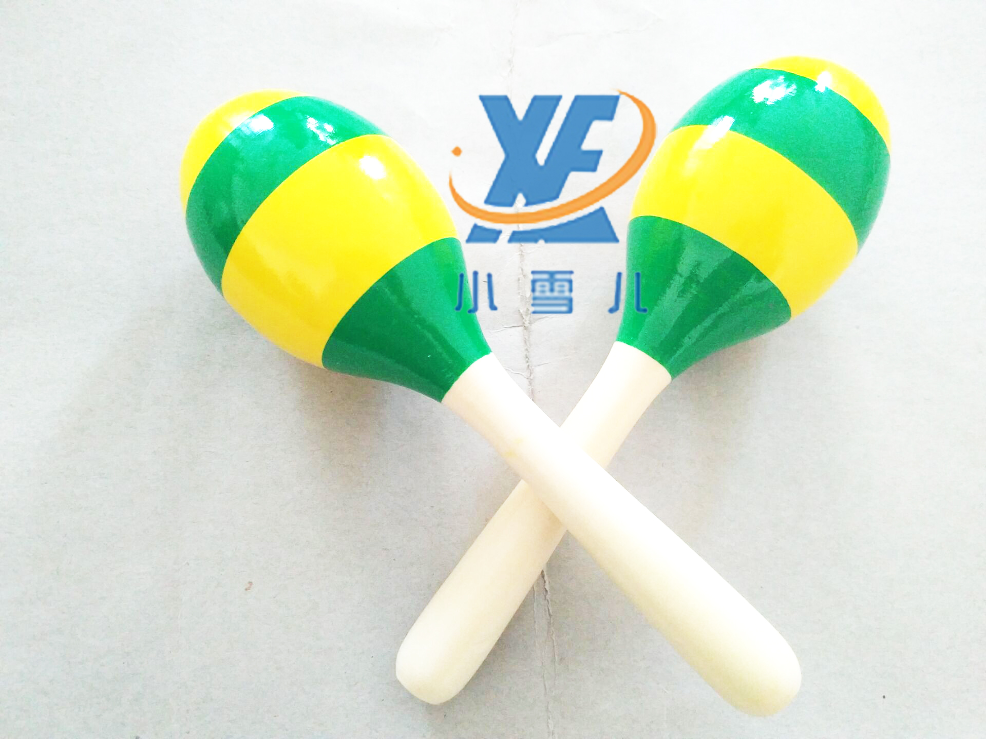 Trường mẫu giáo Orff Nhạc cụ Lớn Bọ rùa cát Búa Gỗ Đỏ Xanh Cát Bóng Trẻ Em Câu đố Đồ chơi Học tập sớm cây đàn đồ chơi