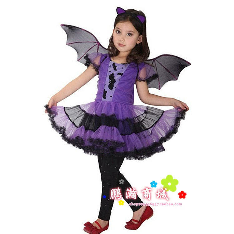 Halloween trẻ em trang phục cho bé trai và bé gái hóa trang cosplay ma cà rồng công chúa hoàng tử tính trình diễn trang phục