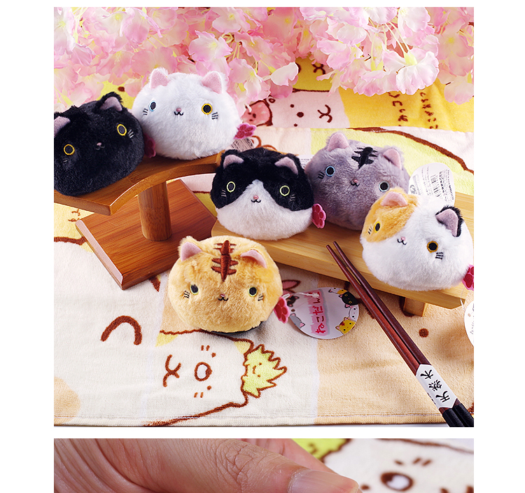 Giày Nhật Bản theo con mèo, gà rán, mèo dễ thương, totoro, cọ, bao cát, búp bê sang trọng, đồ chơi búp bê - Đồ chơi mềm do choi tre em