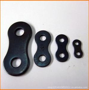 Transmission chain piece roller chain piece plate type chain piece curved plate chain piece straight plate chain piece conveyor chain piece