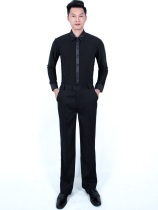 Male Latin dance modern dance national standard dance performance dance clothes ballroom dance square dance clothes dance clothes practice dance clothes