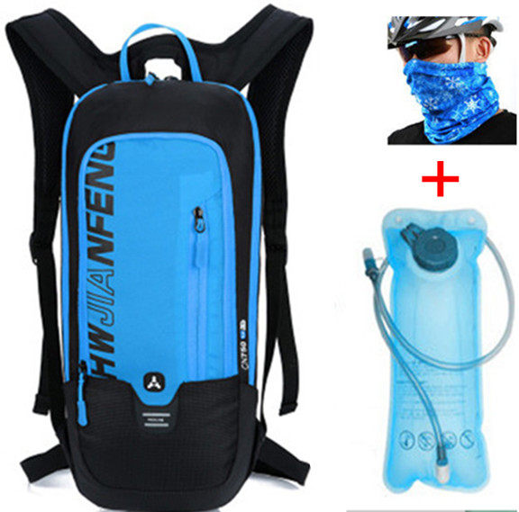 Running backpack water bag backpack outdoor shoulder cross-country cycling bag men and women small 10 liters waterproof hiking sports bag