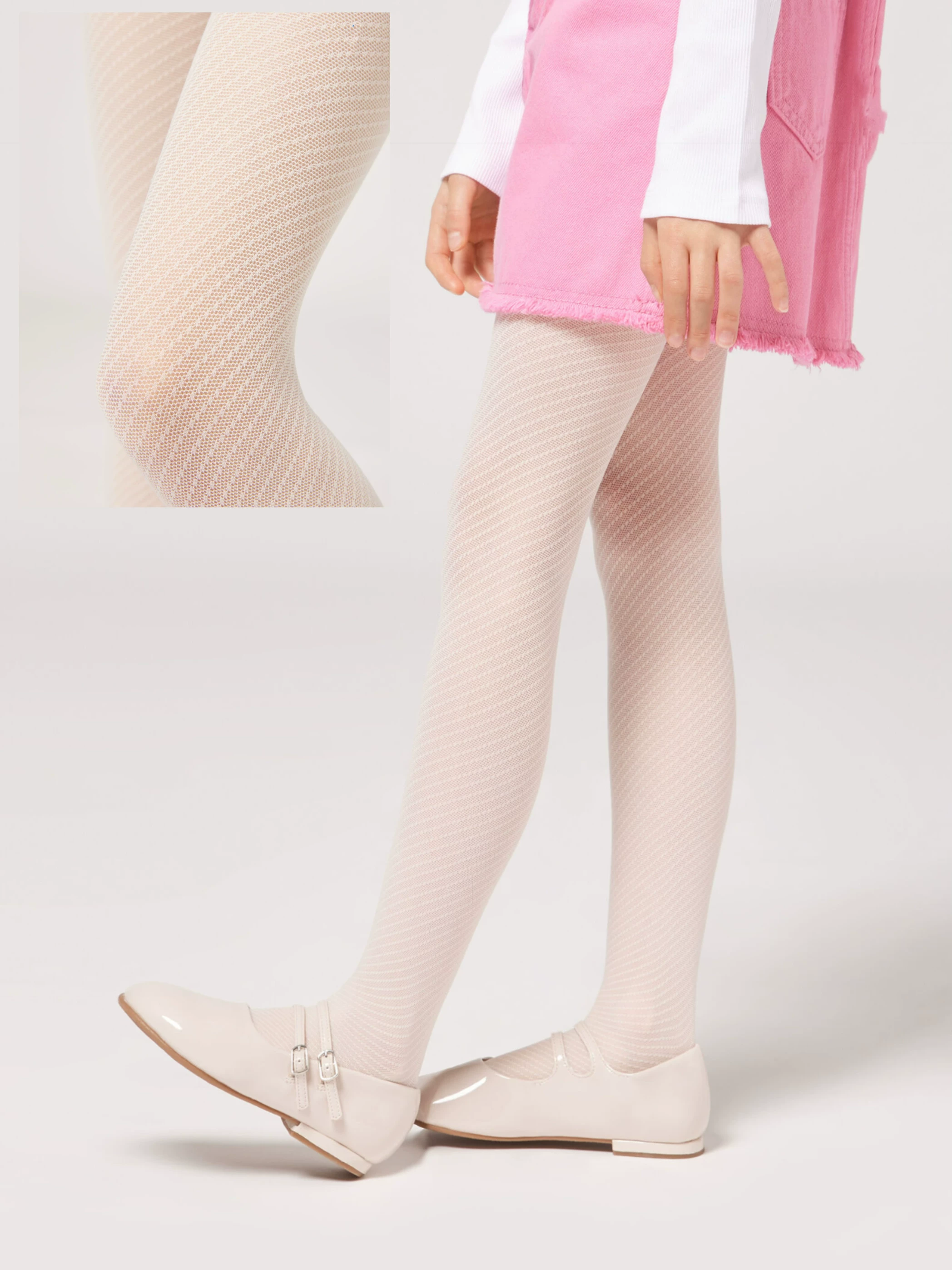 Lace children's summer tights, thin breathable mosquito repellent, velvet swan