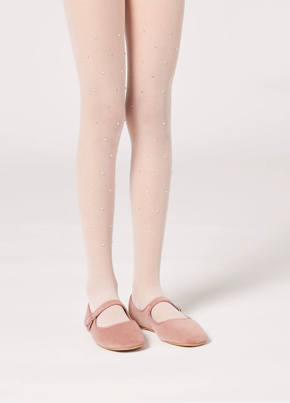 Lace children's summer tights, thin breathable mosquito repellent, velvet swan