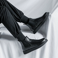 Martens, низкие челси для мальчиков в английском стиле, ботинки, подходят для весны и осени