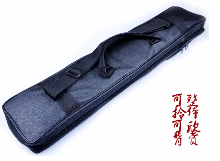 Sáo vải mới / sáo trúc / túi sáo / có thể được xoắn lại đôi dây kéo đầu giả da bao bì nhạc cụ - Phụ kiện nhạc cụ dây đàn acoustic