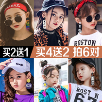 Girls fake earrings without ear-piercing ear clip catwalk show show anti-pain Princess earrings Korean childrens ear clip fashion tide