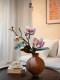 [Dustlight]Magnolia Artificial Flower Fake Flower Living Room Table Decoration Ornament High-End Realistic Vintage Wabi-Sabi Ceramic