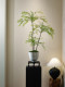 Nantian Bamboo Artificial Green Plant with a High-End Feel, New Song-Style Tea Room Decoration Bamboo, Tea Room Entrance Ornament, Bonsai Ceramic