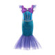 Halloween Mermaid Dress Kidsren's Dress Disney Mermaid Princess Dress Performance Girls Catwalk Clothing