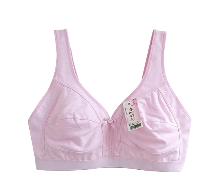Áo lót trung niên cho người già không có vòng thép cotton cho người già áo ngực áo mẹ cỡ lớn cộng với phân bón tăng nữ áo ngực đẹp