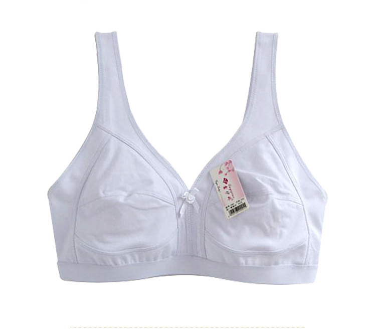 Áo lót trung niên cho người già không có vòng thép cotton cho người già áo ngực áo mẹ cỡ lớn cộng với phân bón tăng nữ áo ngực đẹp