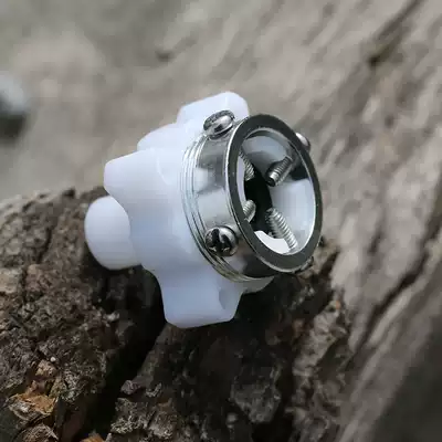 Washing machine snap connector fixed steel head Four screws pacifier head Non-threaded faucet inlet pipe quick plug