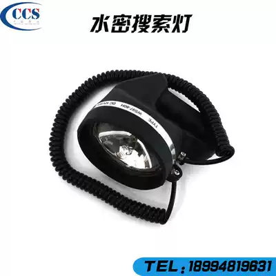 WS97-80H lifeboat life raft search light 12v Marine watertight search signal light CCS certificate
