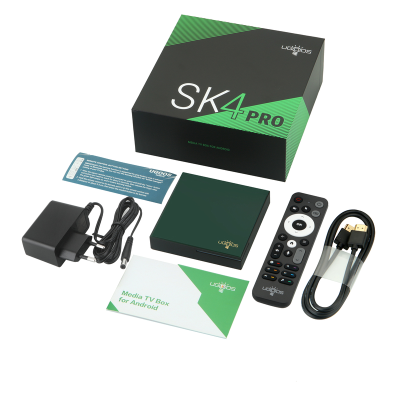 UGOOS sk4 pro S905X5M-k A55 Android 14 100m 2T2R ott tv box
