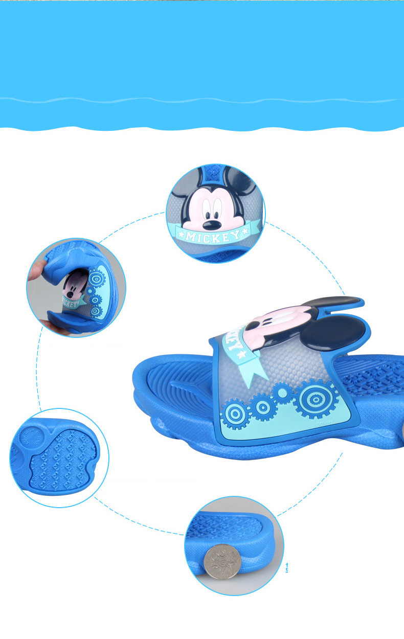 Chaussons enfants en autre DISNEY pour été - semelle plastique - Ref 1033057 Image 8