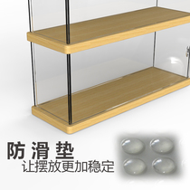 The non-slip pad can be placed more stably with the display stand from the adhesive tape.