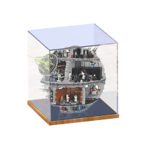 Lego 75159 dead star acrylic display case Star Wars series Hand building block model transparent dust cover