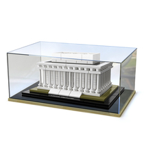 Lego 21022 Lincoln Memorial Hall acrylic display box hand-held storage box transparent box dust cover blind box