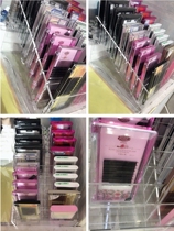 Creative eyelash box display stand Transparent acrylic grafting eyelash box eyelash shop finishing box eyelash storage rack