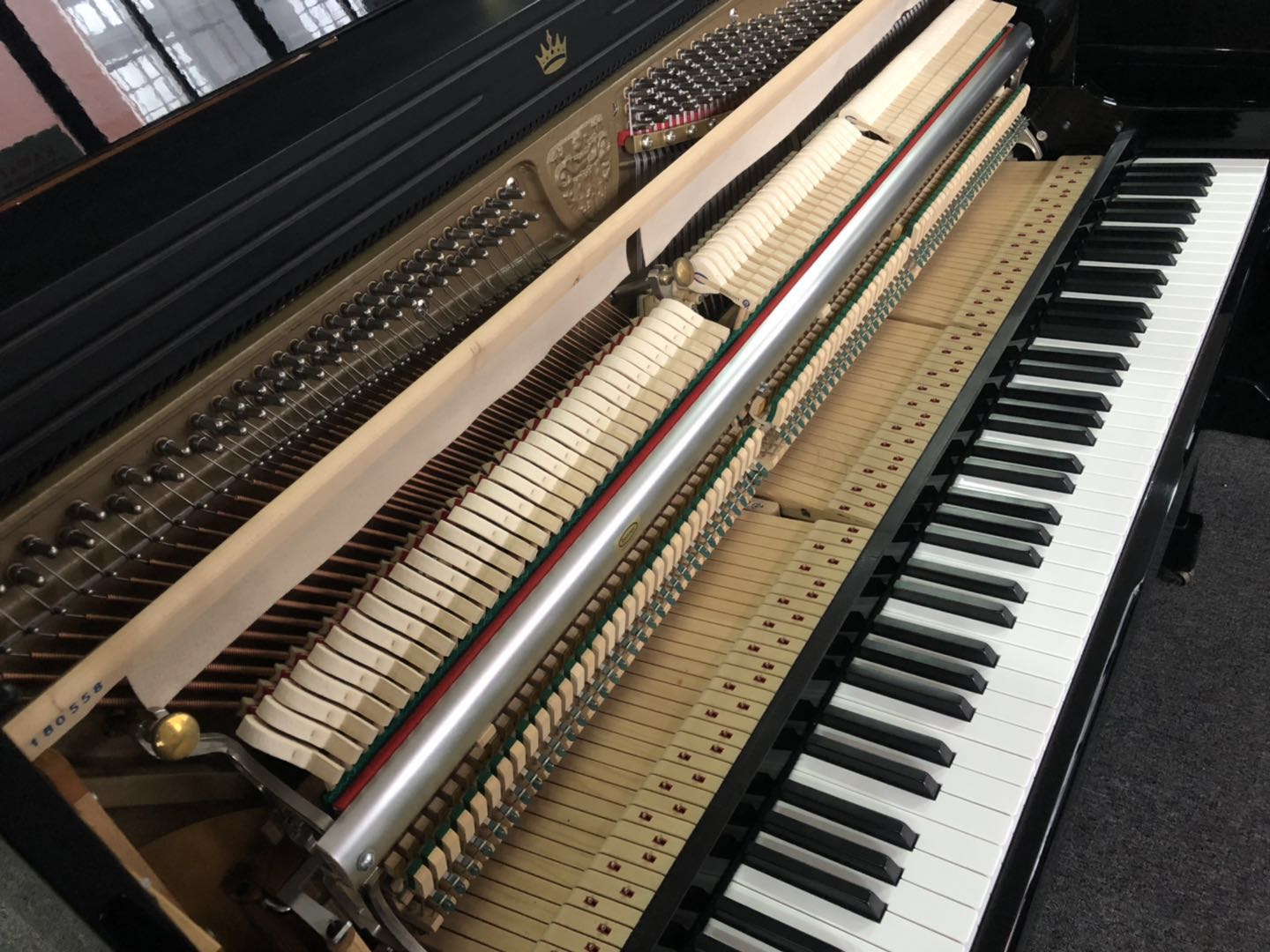 Đức nhập khẩu đàn piano Wilh steinberg William Stanburg Steinberg IQ24 vương miện - dương cầm yamaha ydp