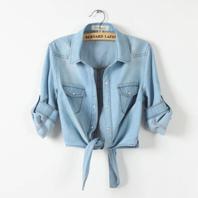 Korean style stylish sweet style cape short-sleeved denim jacket
